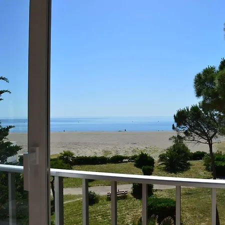 2 Pieces En Front De Mer Avec Acces Plage A - Fr-1-225-686 Apartamento Argelès-sur-Mer